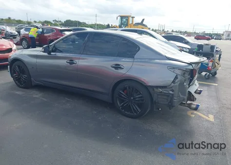 2014 Infiniti Q50 Sport из США, поврежденный, VIN JN1BV7AR3EM688417